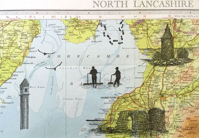 Alan Firth map drawings 